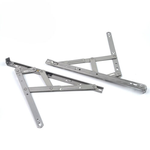 Paired Four-Bar Window Hinge with Countersunk Sash Arm Paired Four-Bar Window Hinge with Countersunk Sash Arm