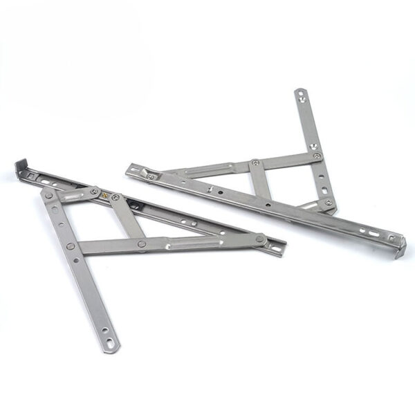 Paired Four-Bar Window Hinge with Countersunk Sash Arm Paired Four-Bar Window Hinge with Countersunk Sash Arm