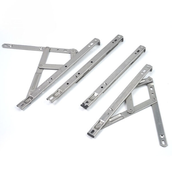 Paired Four-Bar Window Hinge with Countersunk Sash Arm Paired Four-Bar Window Hinge with Countersunk Sash Arm