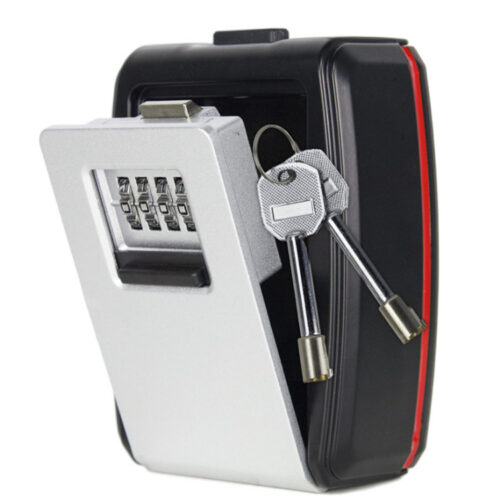 Protective-Cover Four-Dial Wall Mount Key Lock Box Protective-Cover Four-Dial Wall Mount Key Lock Box