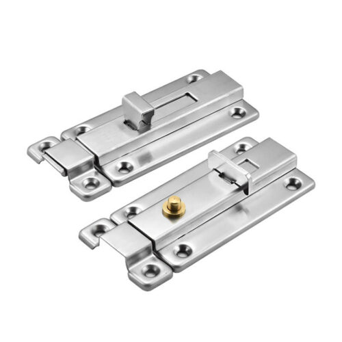 Raised Thumb-Tab Surface Door Bolt with Separate Keeper Raised Thumb-Tab Surface Door Bolt with Separate Keeper