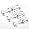 Raised Thumb-Tab Surface Door Bolt with Separate Keeper