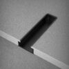 Recessed Edge-Pull Sliding Handle with Ribbed Side Profile
