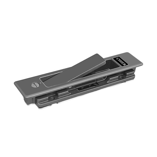 Recessed Folding-Paddle Window Latch with Slim Faceplate