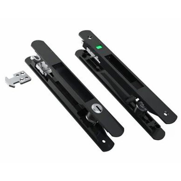Recessed Hook-Bolt Casement Lock with Status Indicator Recessed Hook-Bolt Casement Lock with Status Indicator