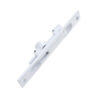 Recessed Thumb-Slide Casement Window Lock with Narrow Faceplate