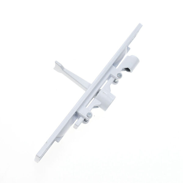 Recessed Thumb-Slide Casement Window Lock with Narrow Faceplate