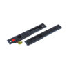 Recessed Touch Lock Set with Hook Latch and Separate Keeper