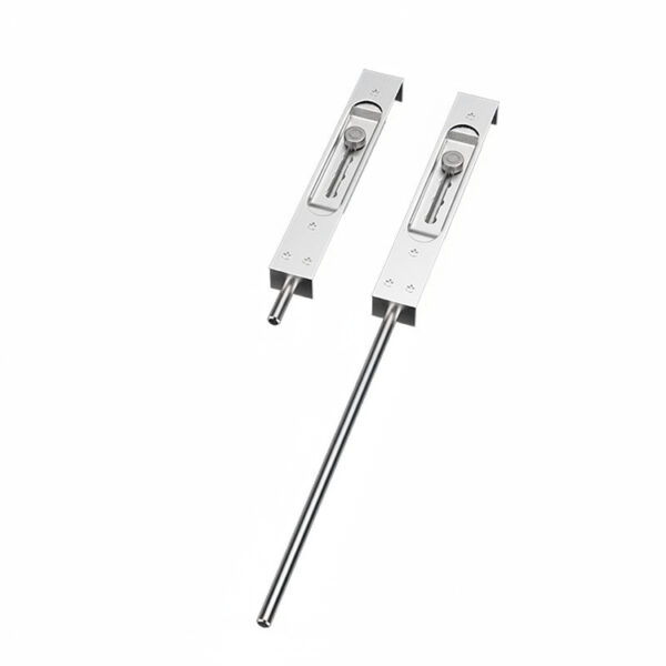 Recessed Window Flush Bolt with Extended Sliding Rod