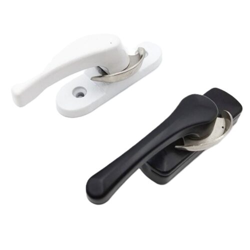 Ribbed Straight-Lever Window Sash Lock with Oval Base Ribbed Straight-Lever Window Sash Lock with Oval Base