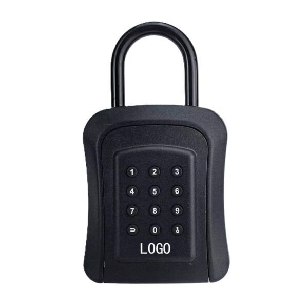 Rigid-Shackle Numeric Push-Button Key Lock Box
