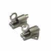 Ring-Pull Window Bolt Latch with Flat Strike Plate