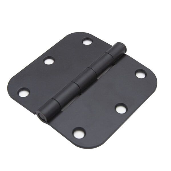 Rounded-Corner Butt Door Hinge with Six-Hole Pattern