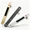 Rounded-End Recessed Touch Lock with Status Window and Hook Latch Rounded-End Recessed Touch Lock with Status Window and Hook Latch