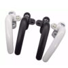 Rounded Lever Window Handle with Integrated Roller Catch Rounded Lever Window Handle with Integrated Roller Catch