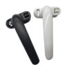 Rounded Lever Window Handle with Integrated Roller Catch Rounded Lever Window Handle with Integrated Roller Catch