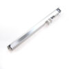 Silver Recessed Touch Lock with Twin Rear Engagement Tabs Silver Recessed Touch Lock with Twin Rear Engagement Tabs
