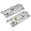 Six-Point Surface Sliding Bolt Lock with Open-Center Keeper