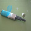 Slim Push-to-Open Door Latch with Telescoping Plunger