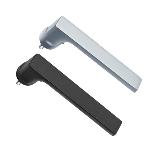 Square-Spindle Casement Window Handle with Compact Round Hub Square-Spindle Casement Window Handle with Compact Round Hub