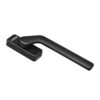 Stepped-Offset Casement Window Handle with Broad Pivot Shoulder