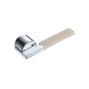 Stitched-Grip Lever Door Handle with Raised Square Base