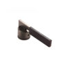 Stitched Textured-Grip Lever Door Handle with Cylindrical Rose