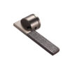Stitched Textured-Grip Lever Door Handle with Cylindrical Rose