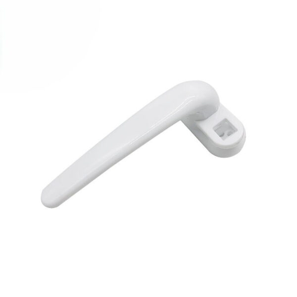 Straight Tapered Window Handle with Oval Base and Keeper