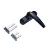 Tapered Curved Sliding Window Handle with Fork Connectors Tapered Curved Sliding Window Handle with Fork Connectors