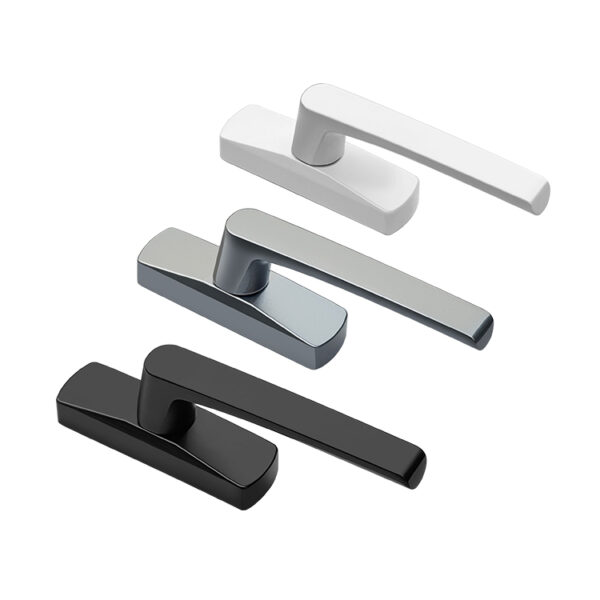 Tapered-Lever Casement Window Handle with Dual-Prong Fork Tapered-Lever Casement Window Handle with Dual-Prong Fork