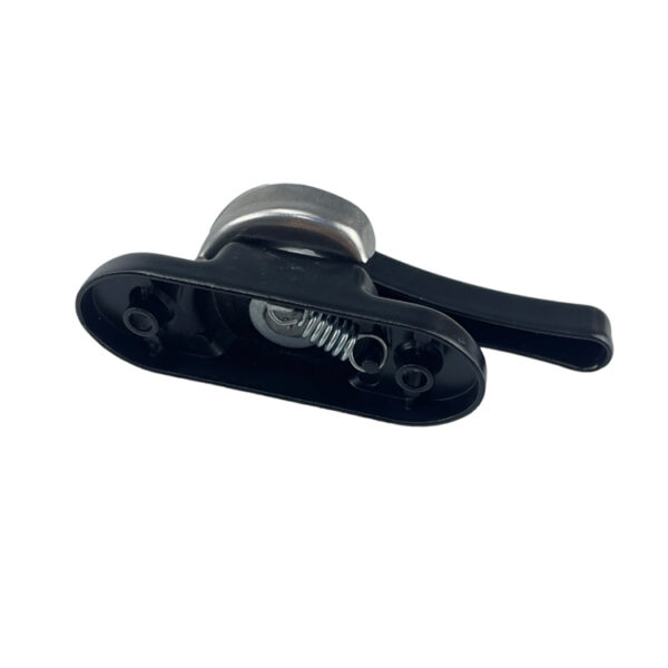 Tapered-Lever Window Sash Lock with Internal Coil Spring