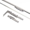 Tilt-and-Slide Door Hardware Kit with Twin Roller Carriages