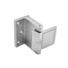 Two-Piece Push Paddle Door Latch with Angled Bracket Set Two-Piece Push Paddle Door Latch with Angled Bracket Set